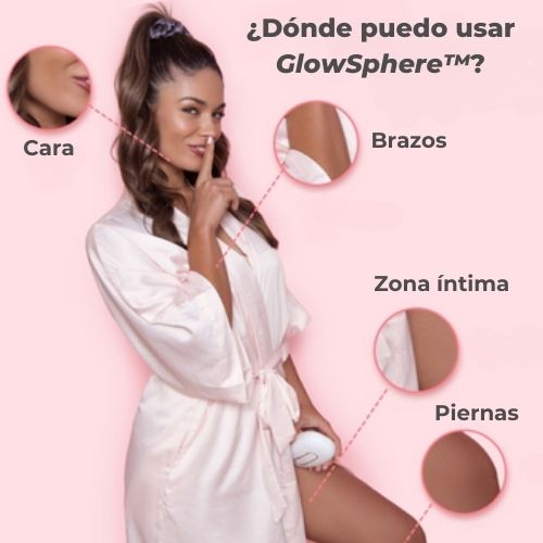 GlowSphere™ Depilación IPL profesional en casa